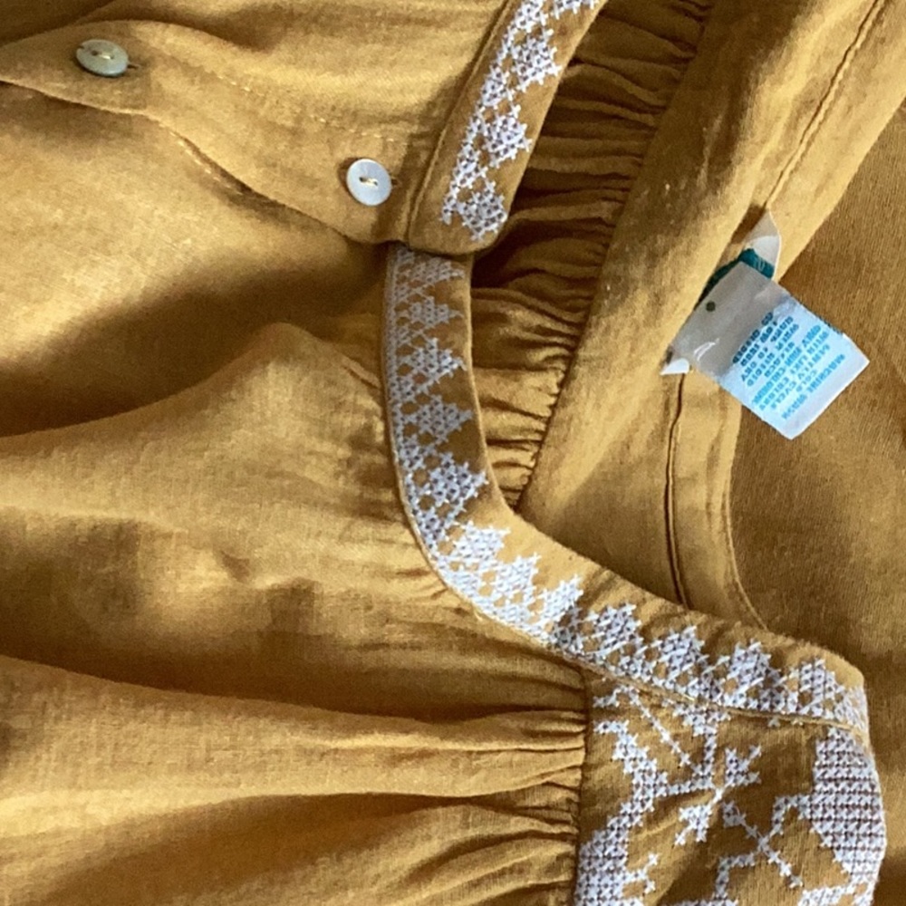 Sundance button front blouse